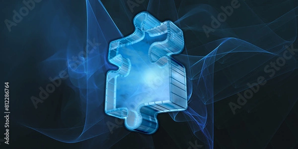 Obraz 3D Holo Puzzleteil