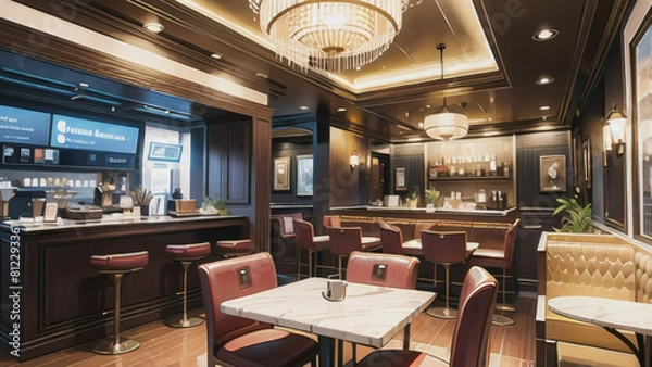 Fototapeta 普通のカフェ,ordinary café