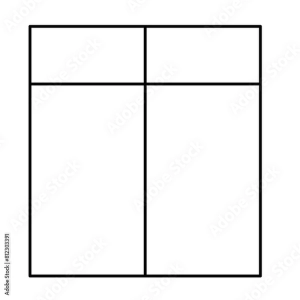 Obraz Pricing table template for web design and business