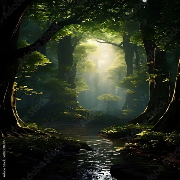 Fototapeta Mythical Forest