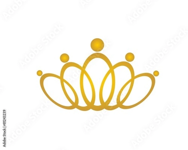 Fototapeta Crown