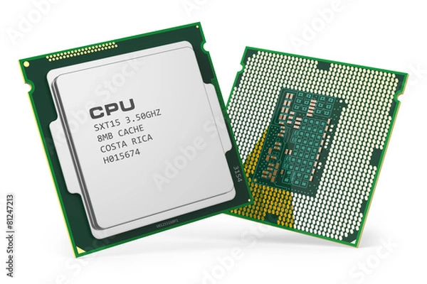 Obraz Chipy CPU