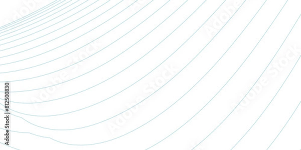 Fototapeta Abstract vector background with blue wavy lines. Blue wave background. Blue lines vector illustration. Curved wave. Abstract wave element for design.