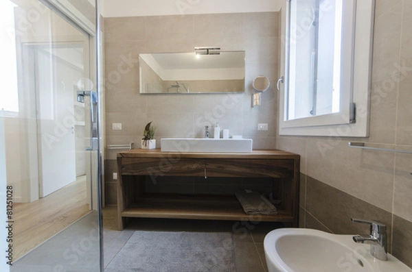 Fototapeta prezioso bagno moderno