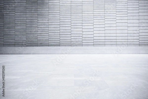 Obraz 3d abstract white background of natural architecture stone texture empty space platform white background conceptual wall background