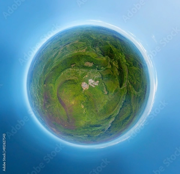 Obraz green planet earth