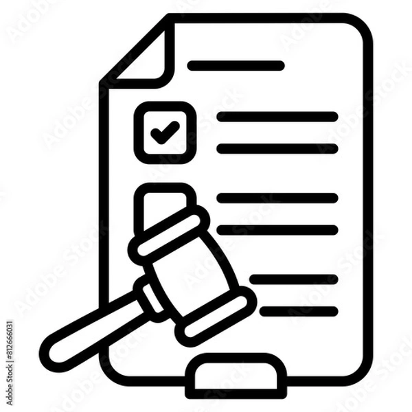 Obraz Compliance Icons For Design Elements 