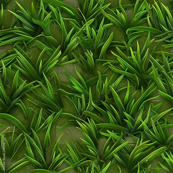 Obraz Game Tileset Assets for Digital Environments