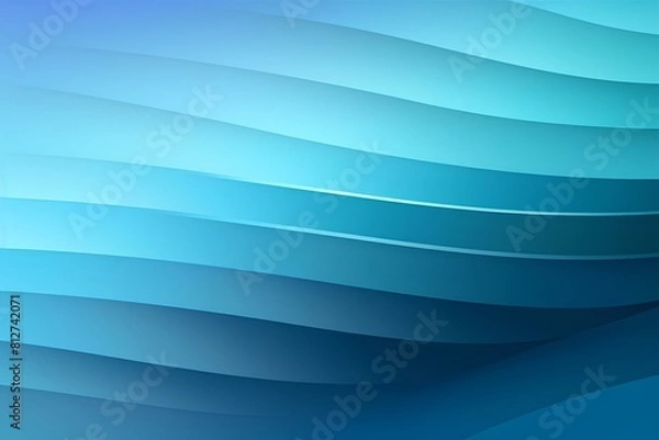 Obraz blue abstract background made by midjourney