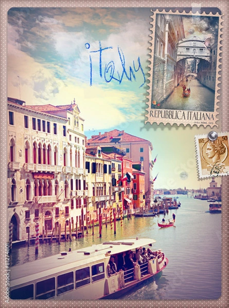 Obraz Holidays in Italy and Venice series