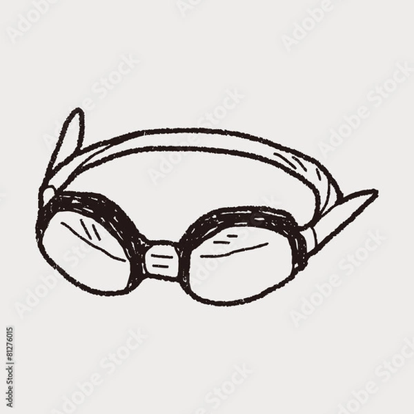 Obraz Doodle Goggles