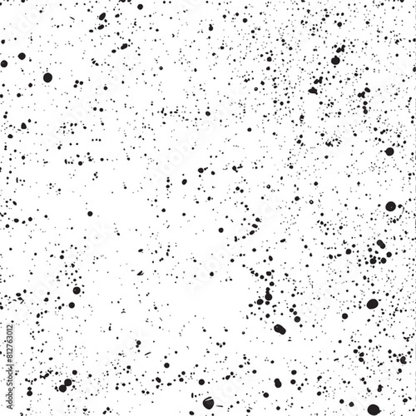 Fototapeta Grunge textures set. Distressed Effect. Grunge Background. Vector textured effect. Vector illustration.