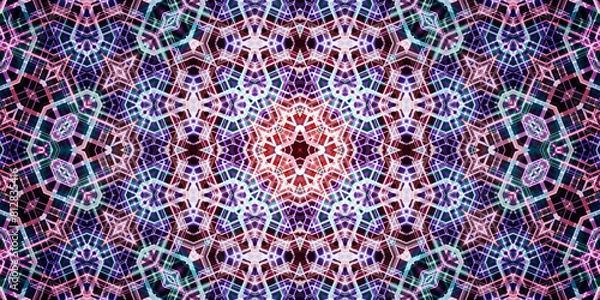 Fototapeta Seamless art pattern. Art background texture