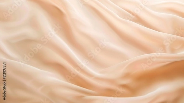 Fototapeta Peach beige color background 2024 : Generative AI