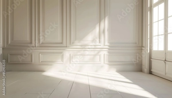 Fototapeta empty room with window