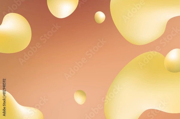 Fototapeta Abstract golden background