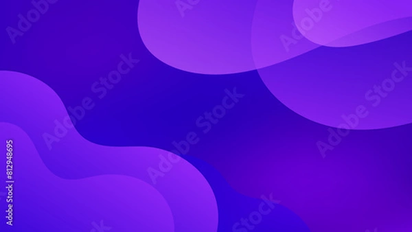 Fototapeta abstract purple background with circles
