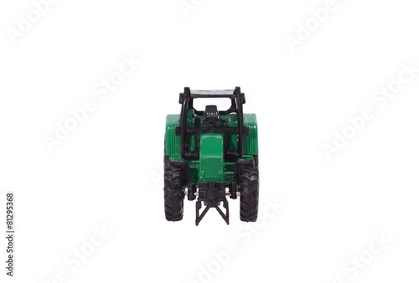 Obraz Tractor model. Children's toy.