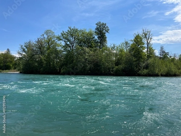Obraz River Aare in Bern