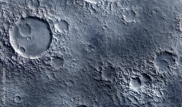 Obraz Powierzchnia księżyca