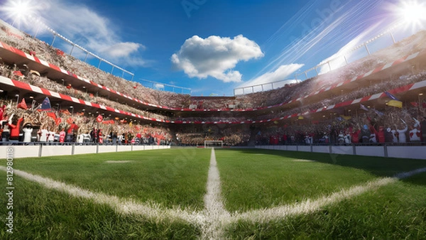 Obraz football stadium