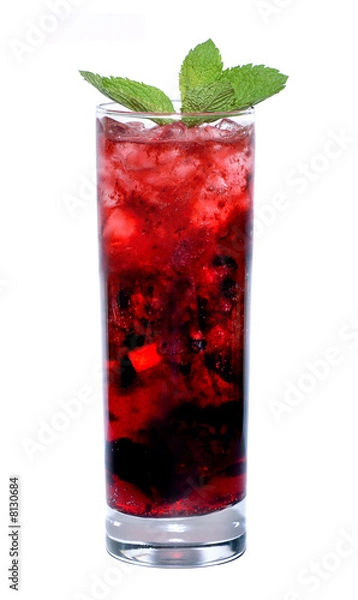 Fototapeta red cocktail