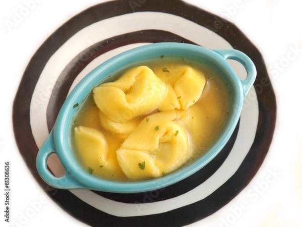Fototapeta Tortellonisuppe