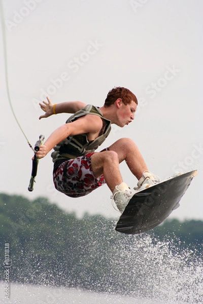 Obraz Wakeboard Power Jump