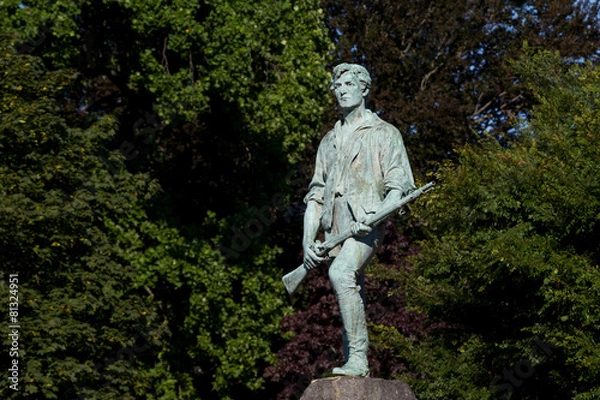 Obraz Minuteman Statue