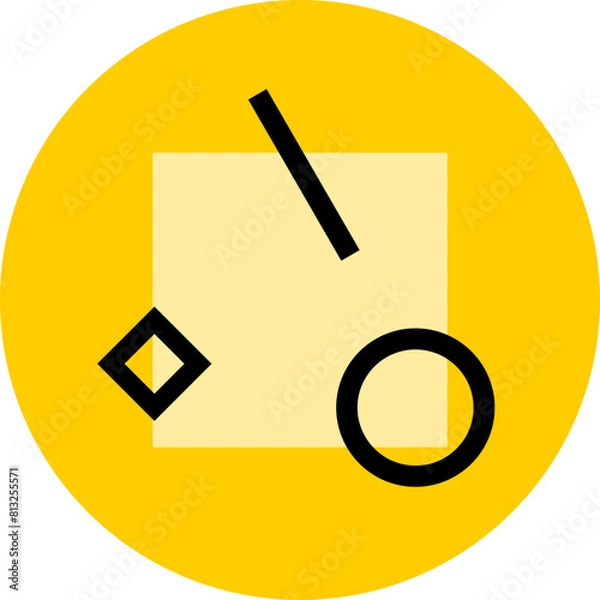 Fototapeta Circle Pattern Geometric Shape