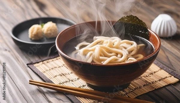 Obraz 日本の代表的な家庭料理のうどん