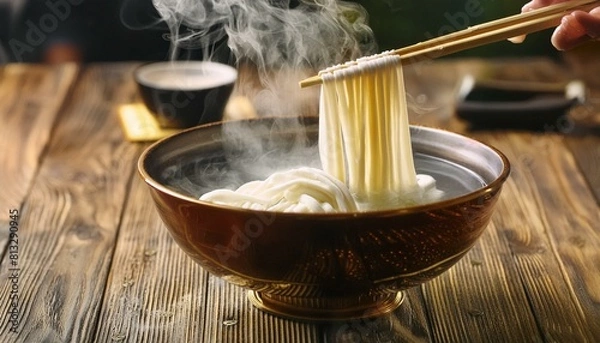 Obraz 日本の代表的な家庭料理のうどん