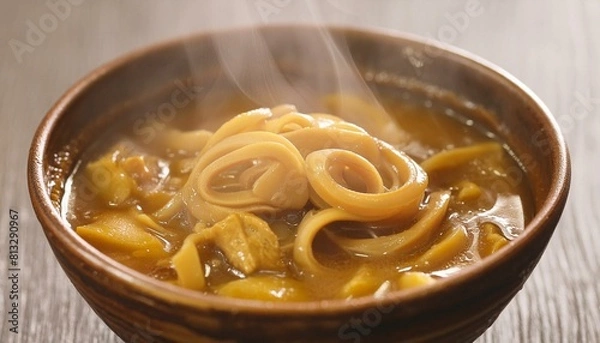 Obraz 日本の代表的な家庭料理のカレーうどん