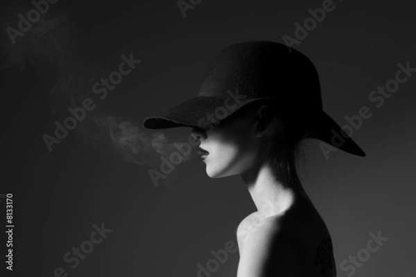 Fototapeta black hat