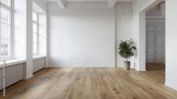 Fototapeta empty room with window