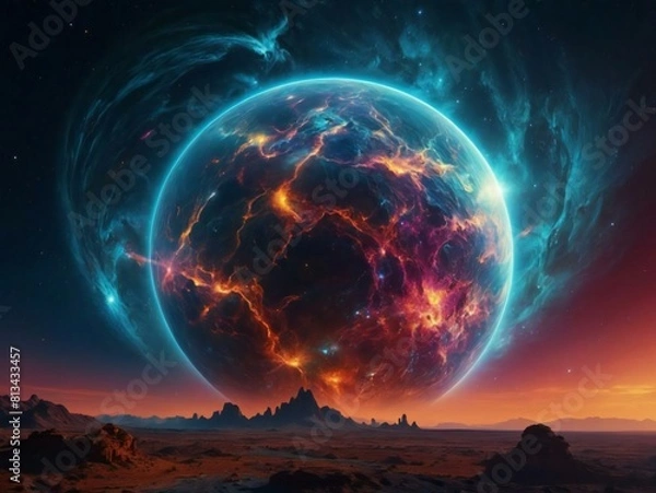 Obraz Galactic Energy Generative AI