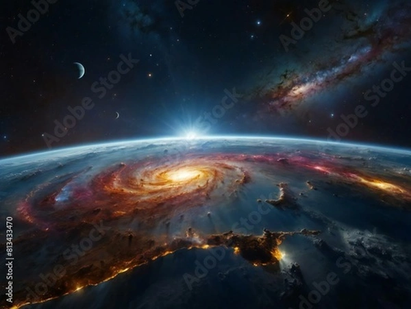 Obraz Galactic Energy Generative AI