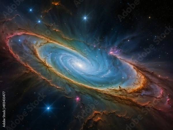 Obraz Galactic Energy Generative AI