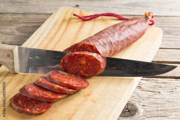 Obraz Spanish chorizo