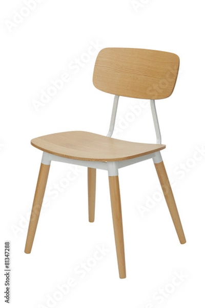 Obraz Стул деревянный светлый