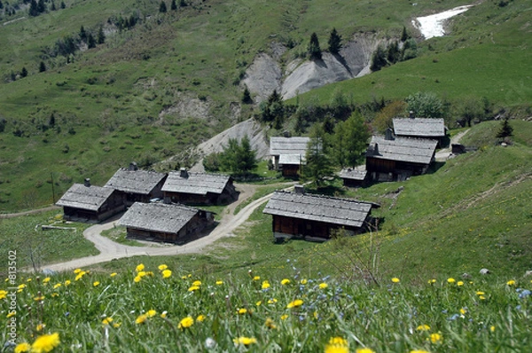 Fototapeta village