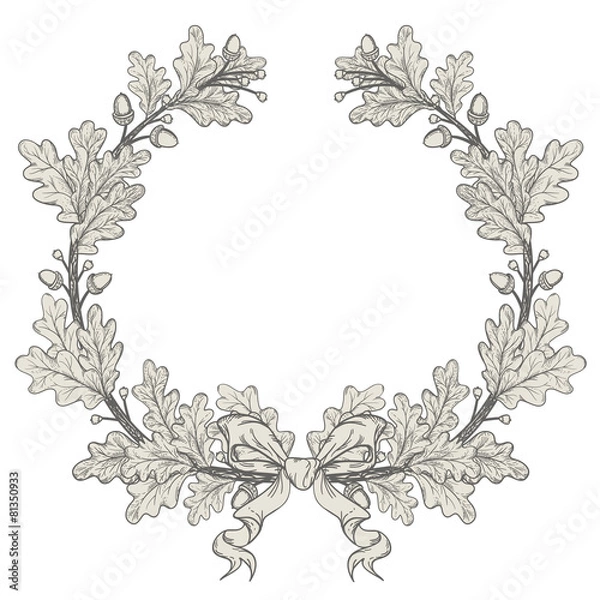 Obraz Oak Wreath