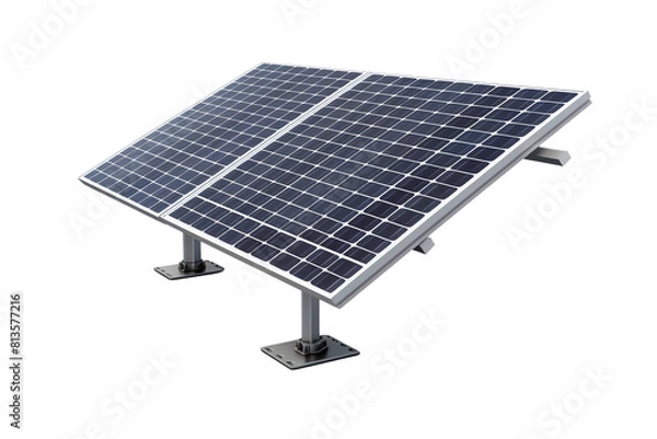 Fototapeta A solar panel is a device that converts sunlight into electricity.