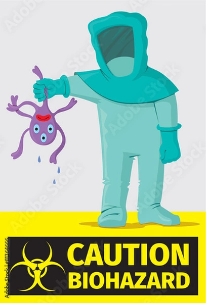 Fototapeta biohazard