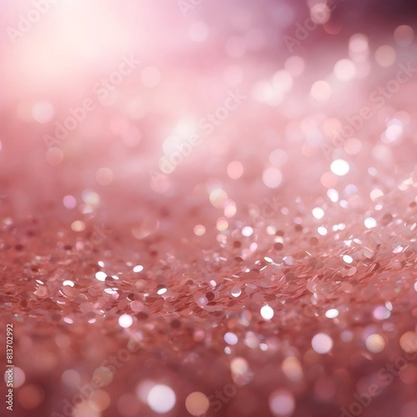 Obraz Blush yellow glitter background, glitter texture