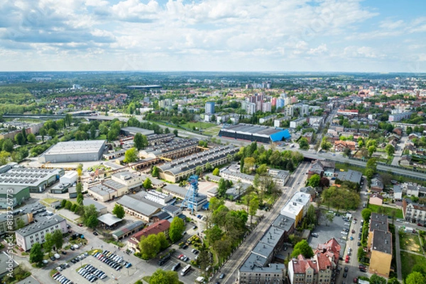 Obraz Zabrze Miasto na Śląsku - Krajobraz 