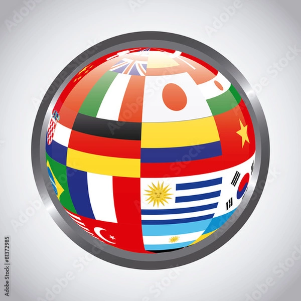 Obraz flags of countries