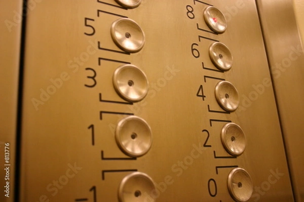 Obraz elevator panel