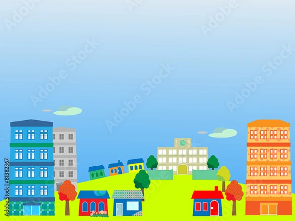 Fototapeta 家、住宅地・町並み