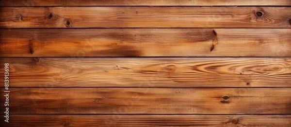 Fototapeta Wooden background for travel planning with copy space image